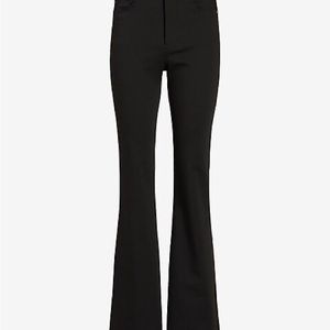 NWT Express High Waisted Luxe Polished Black Bootcut Jeans